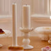 Sculpted Jade Candle Holder Vakkerlight