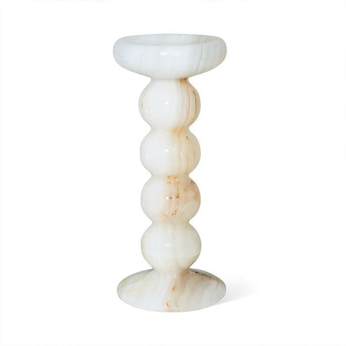 Sculpted Jade Candle Holder Vakkerlight