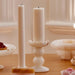 Sculpted Jade Candle Holder Vakkerlight