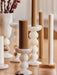 Sculpted Jade Candle Holder Vakkerlight