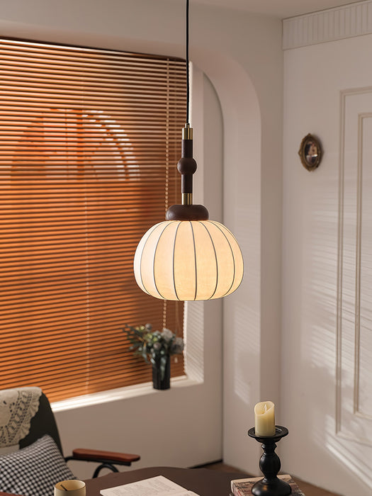 Silk Globe Pendant Lamp
