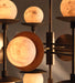Snowflake Alabaster Orb Chandelier Vakkerlight