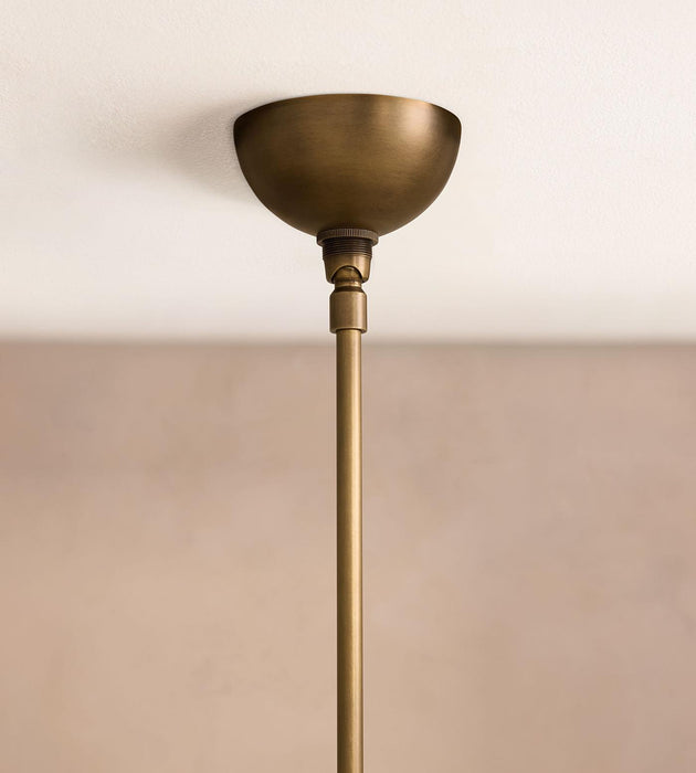 Snowflake Alabaster Orb Chandelier Vakkerlight