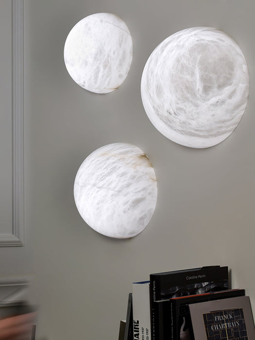 Snowflake Alabaster Wall Sconce Vakkerlight