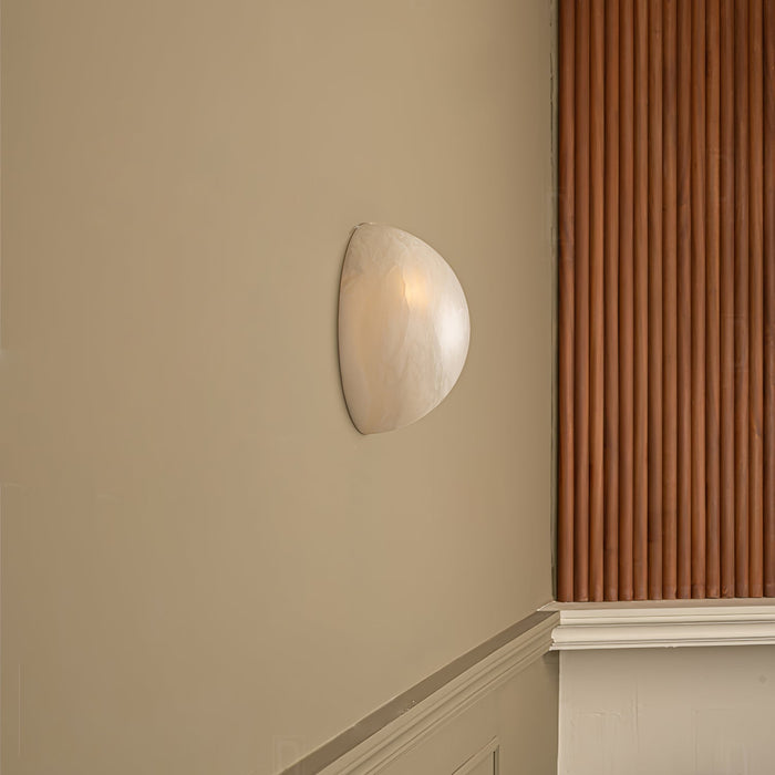 Snowflake Alabaster Wall Sconce Vakkerlight