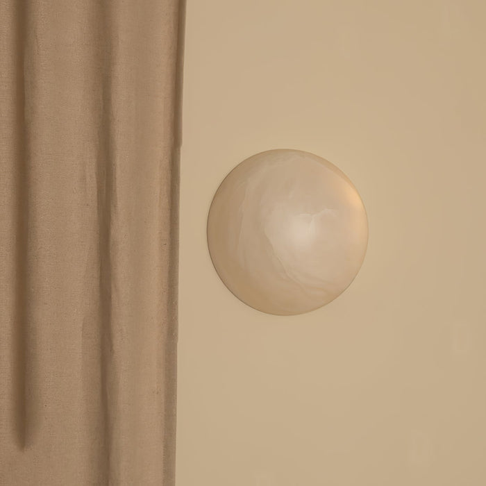 Snowflake Alabaster Wall Sconce Vakkerlight