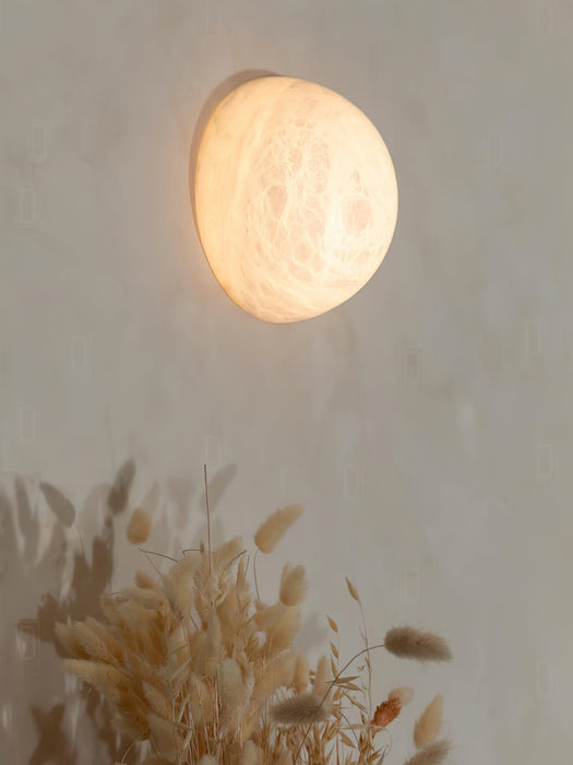 Snowflake Alabaster Wall Sconce Vakkerlight