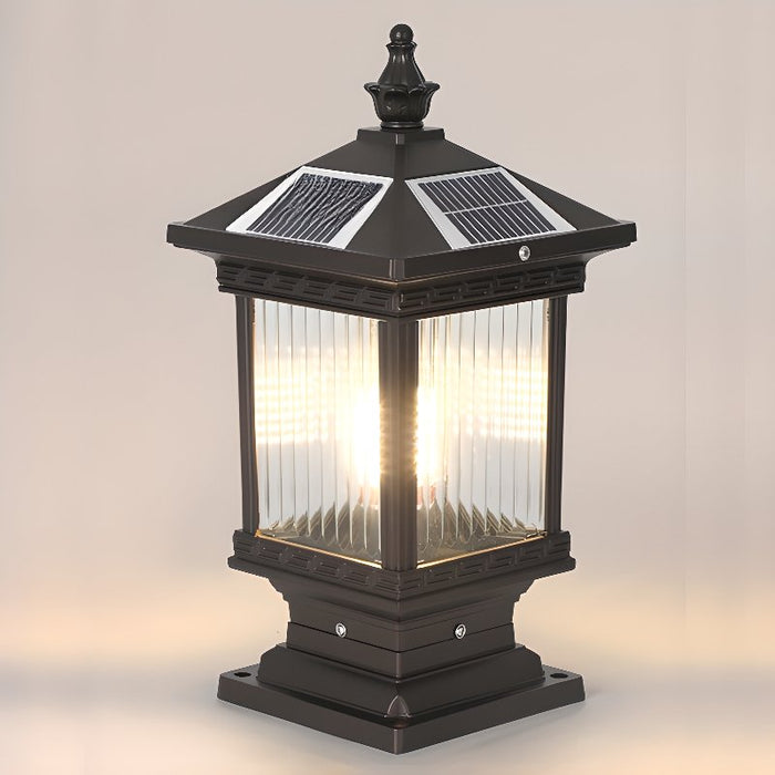 Solar Classic Lantern Solar Outdoor Light Vakkerlight