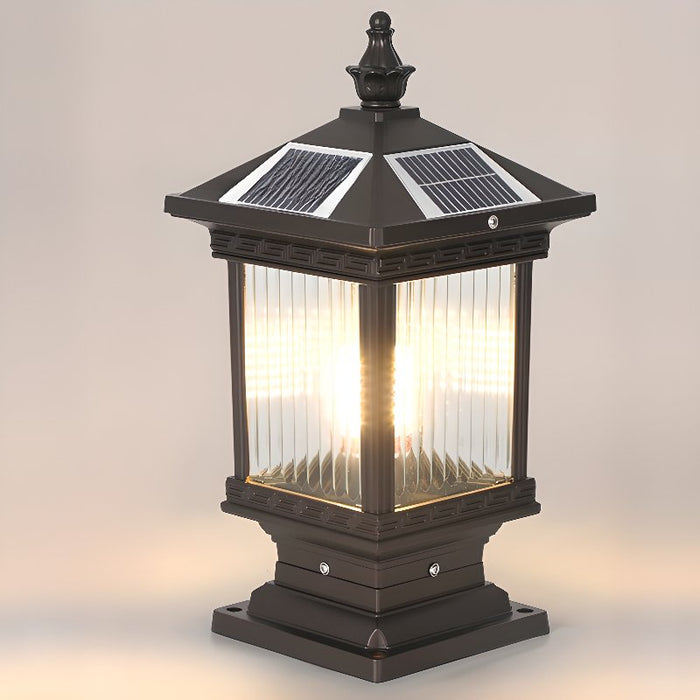 Solar Classic Lantern Solar Outdoor Light Vakkerlight