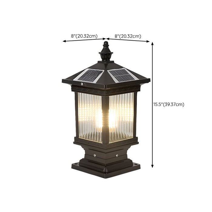Solar Classic Lantern Solar Outdoor Light Vakkerlight