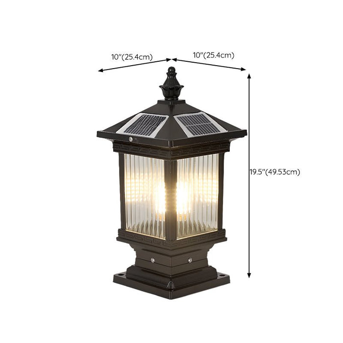 Solar Classic Lantern Solar Outdoor Light Vakkerlight