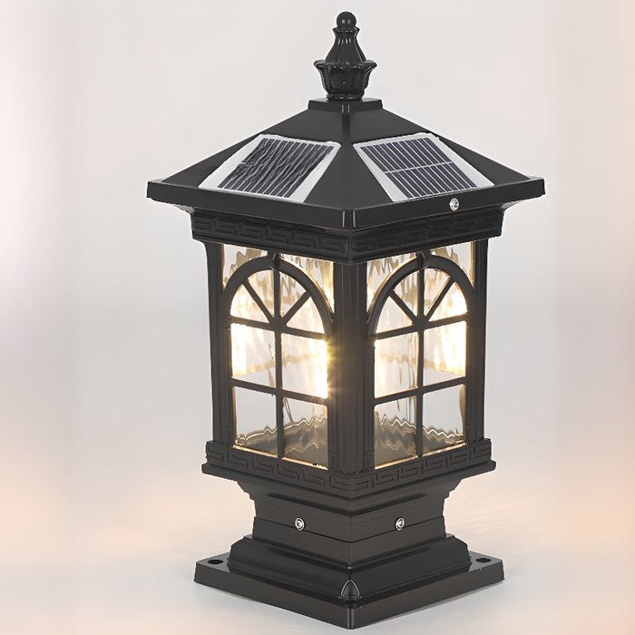 Solar Classic Lantern Solar Outdoor Light Vakkerlight
