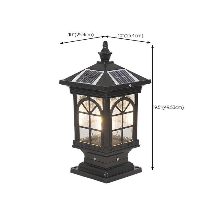 Solar Classic Lantern Solar Outdoor Light Vakkerlight