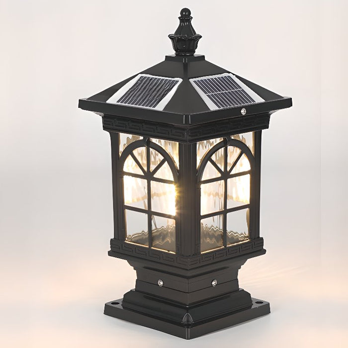 Solar Classic Lantern Solar Outdoor Light Vakkerlight