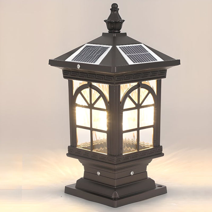 Solar Classic Lantern Solar Outdoor Light Vakkerlight