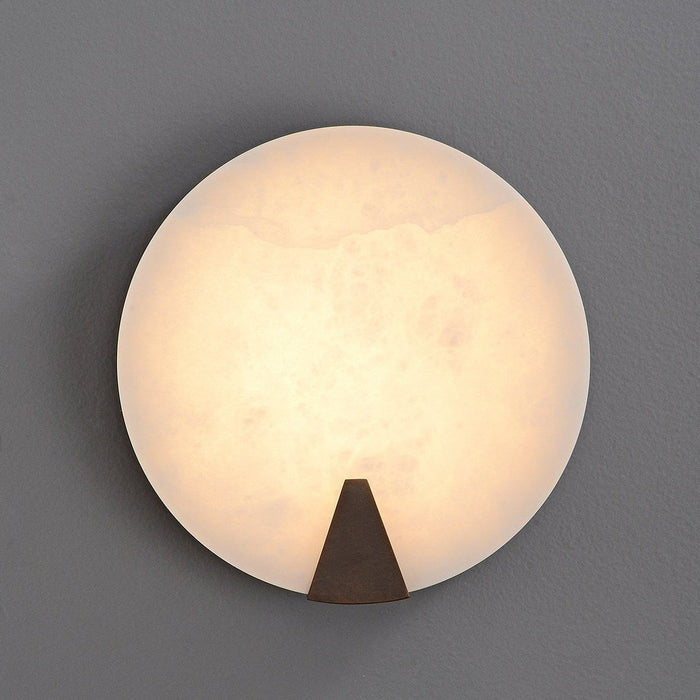 Solaris Halo Alabaster Wall Light Vakkerlight