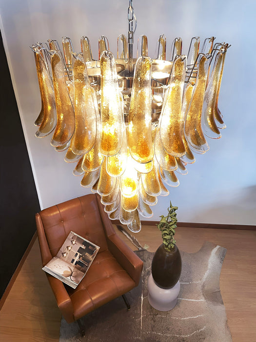 Solenne Glass Chandelier Vakkerlight