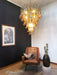 Solenne Glass Chandelier Vakkerlight