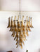 Solenne Glass Chandelier Vakkerlight