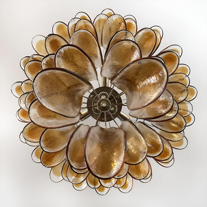 Solenne Glass Chandelier Vakkerlight