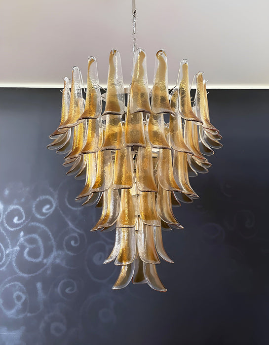 Solenne Glass Chandelier Vakkerlight