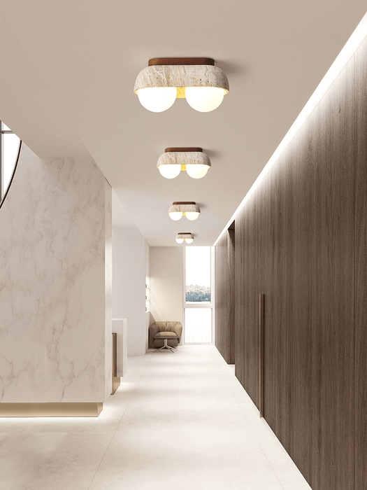 Solstice Trio Ceiling Lamp Vakkerlight