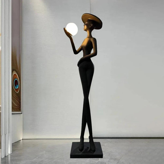 Sophia Elegance Sculpture Floor Lamp Vakkerlight