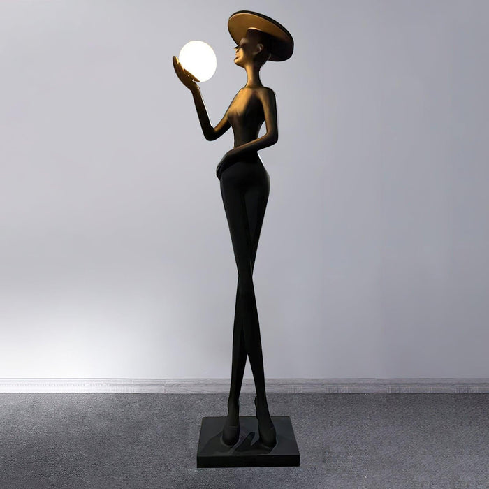 Sophia Elegance Sculpture Floor Lamp Vakkerlight