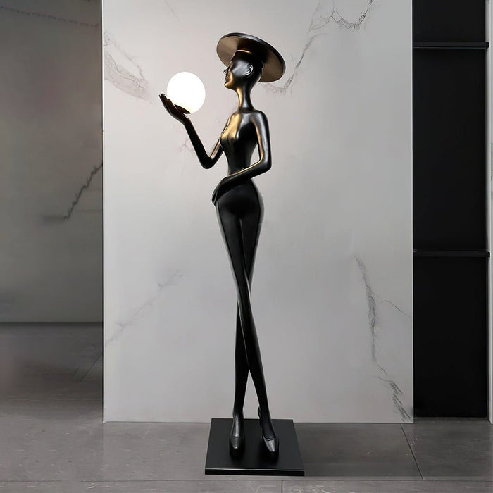 Sophia Elegance Sculpture Floor Lamp Vakkerlight