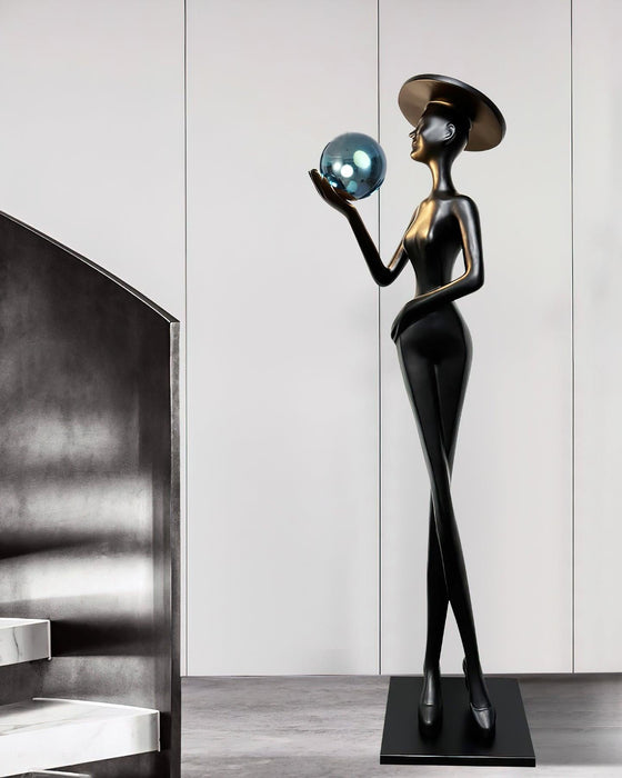 Sophia Elegance Sculpture Floor Lamp Vakkerlight