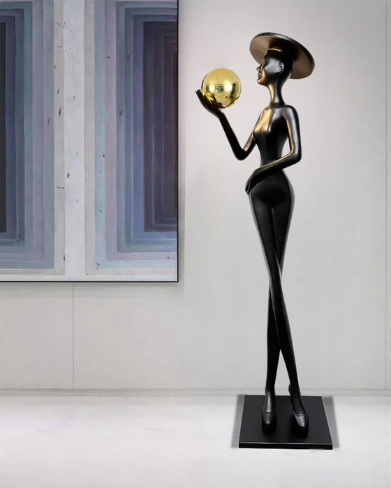 Sophia Elegance Sculpture Floor Lamp Vakkerlight