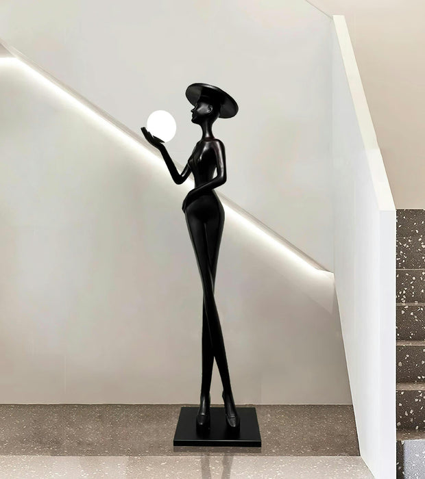 Sophia Elegance Sculpture Floor Lamp Vakkerlight