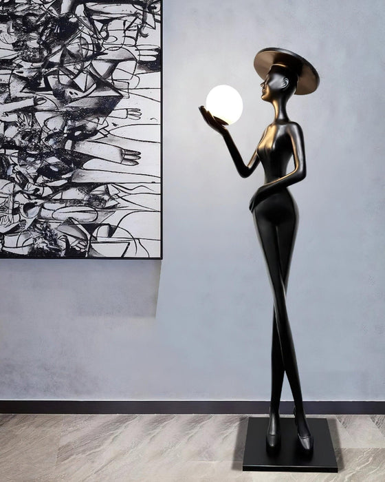Sophia Elegance Sculpture Floor Lamp Vakkerlight