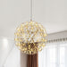Silver Spark Ball Pendant Light Vakkerlight
