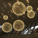 Silver Spark Ball Pendant Light Vakkerlight