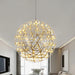 Silver Spark Ball Pendant Light Vakkerlight
