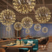Silver Spark Ball Pendant Light Vakkerlight