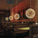 Silver Spark Ball Pendant Light Vakkerlight