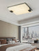 Square Alabaster Ceiling Lamp Vakkerlight
