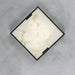 Square Alabaster Ceiling Lamp Vakkerlight