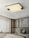Square Alabaster Ceiling Lamp Vakkerlight