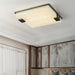 Square Alabaster Ceiling Lamp Vakkerlight