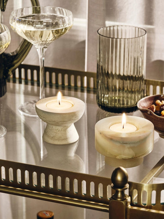 Stone Halo Candle Holder Set Vakkerlight