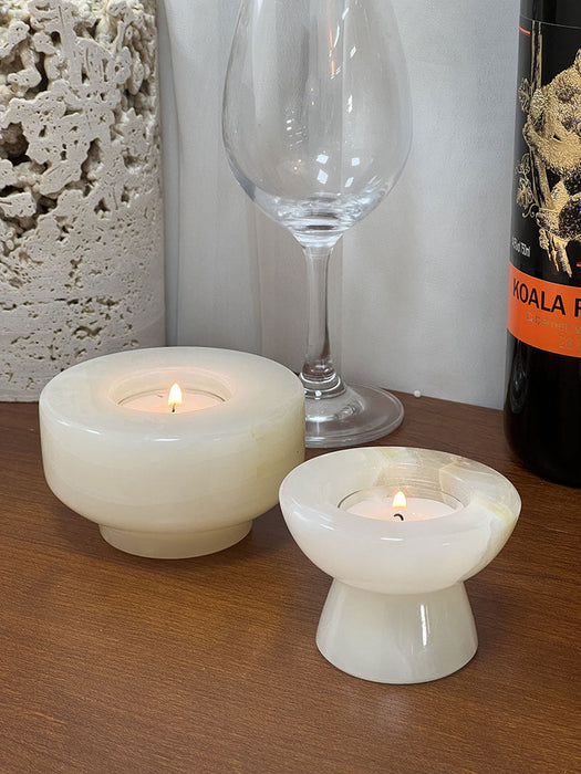 Stone Halo Candle Holder Set Vakkerlight