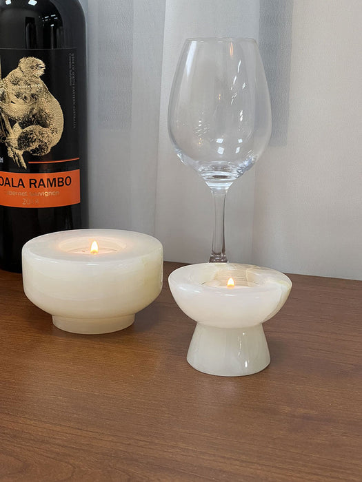 Stone Halo Candle Holder Set Vakkerlight