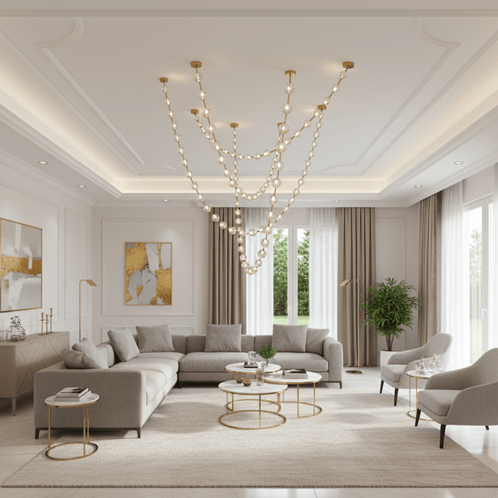 Strand Necklace Chandelier Vakkerlight