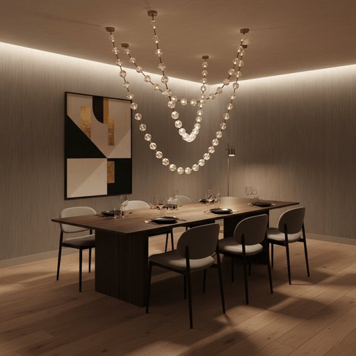 Strand Necklace Chandelier Vakkerlight
