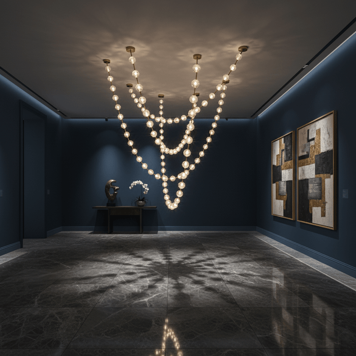 Strand Necklace Chandelier Vakkerlight