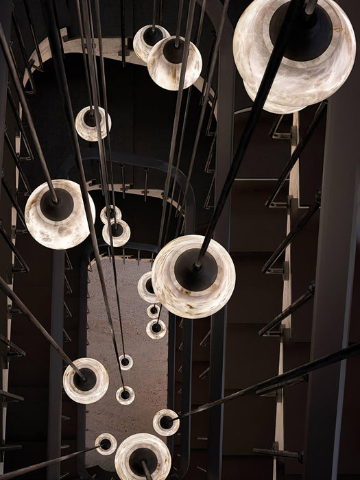TEN MA DO Alabaster Pendant Lamp Vakkerlight