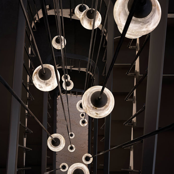 TEN MA DO Alabaster Pendant Lamp Vakkerlight